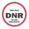 DNR Do Not Resuscitate Sticker