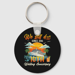 Do 10th Couple Anniversary Since 2016 Cruise Key Ring