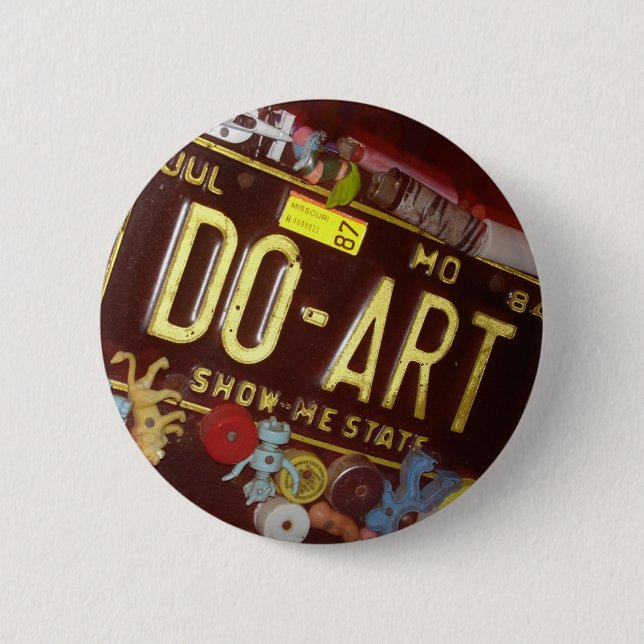 Do Art 6 Cm Round Badge (Front)