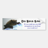 "Do Bats Smile?" Bumper Sticker