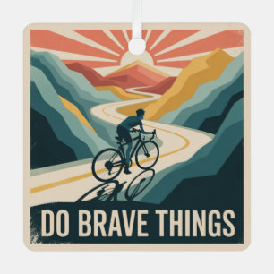 Do Brave Things Metal Tree Decoration