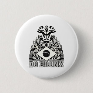 Do Bronx Favela Mma Bjj Kickboxing Muay Thai Boxin 6 Cm Round Badge