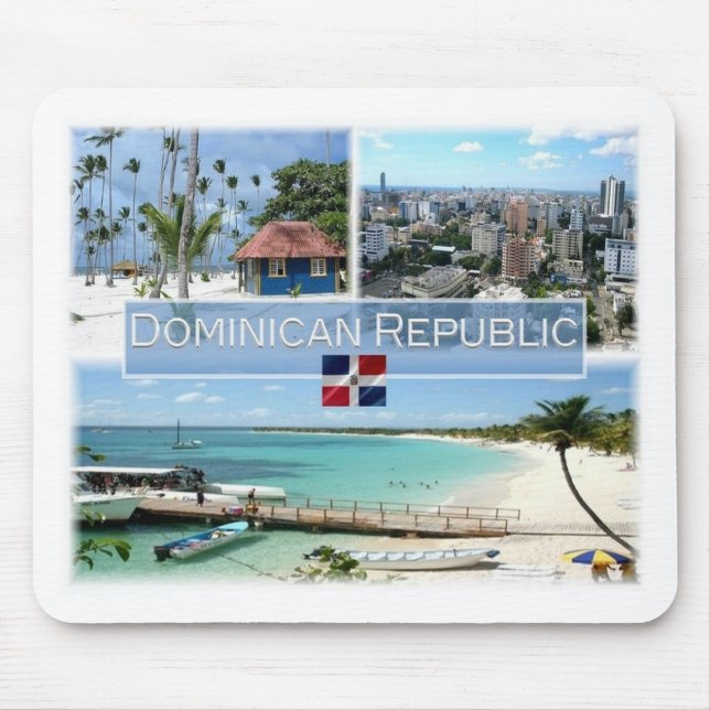 DO Dominican Republic - Bávaro - Isla Catalina - Mouse Pad (Front)
