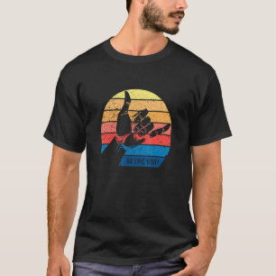 Do Epic Stuff Surfer Hang Loose Shaka Windsurfing T-Shirt