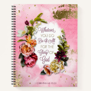 Do Everything For the Glory of God Notebook
