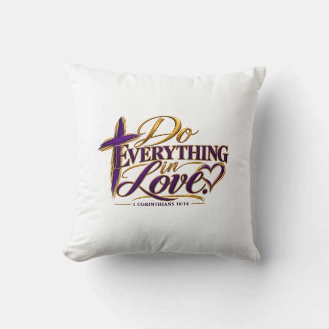 Do everything in Love Cushion (Front)