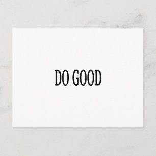 Do Good Postcard