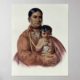 Do-Hon-Go, an Osage Woman Poster