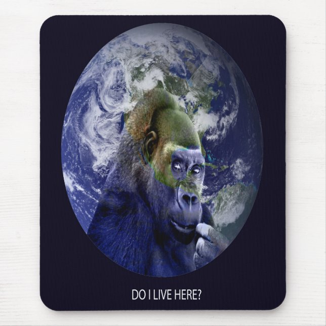 Do I Live Here? Mouse Pad (Front)