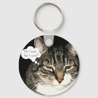 Do I look like I care? Key Ring