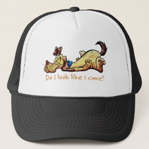 Do I Look Like I Care Trucker Hat
