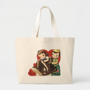 Do I Want You To Be My Valentine? Large Tote Bag