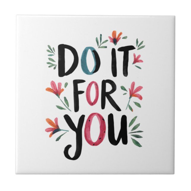 Do It For You Ceramic Tile (Front)