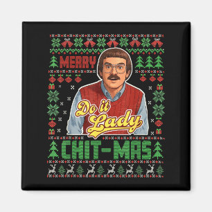 Do It Funny Chit-mas Christmas Magnet