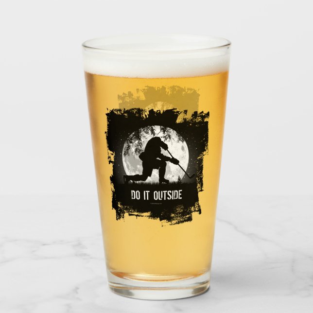 Do It Outside (hockey) Glass (Front Filled)