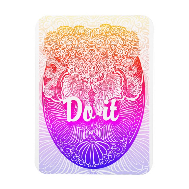 Do it  - Positive Quote´s Magnet (Vertical)