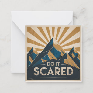 Do It Scared Card
