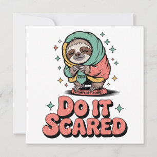 Do It Scared Invitation