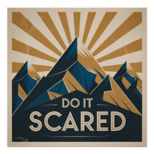 Do It Scared Poster