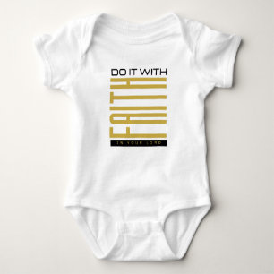 Do It With Faith Biblical Unisex Baby Bodysuit