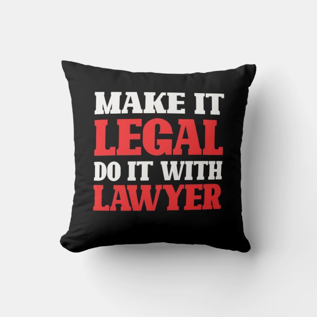 Do It With Lawyer Cushion (Front)