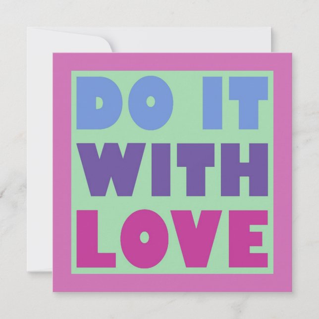Do It With Love (Front)