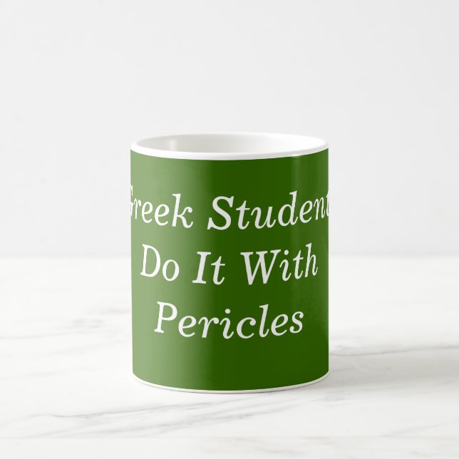 Do It With Pericles Coffee Mug (Center)