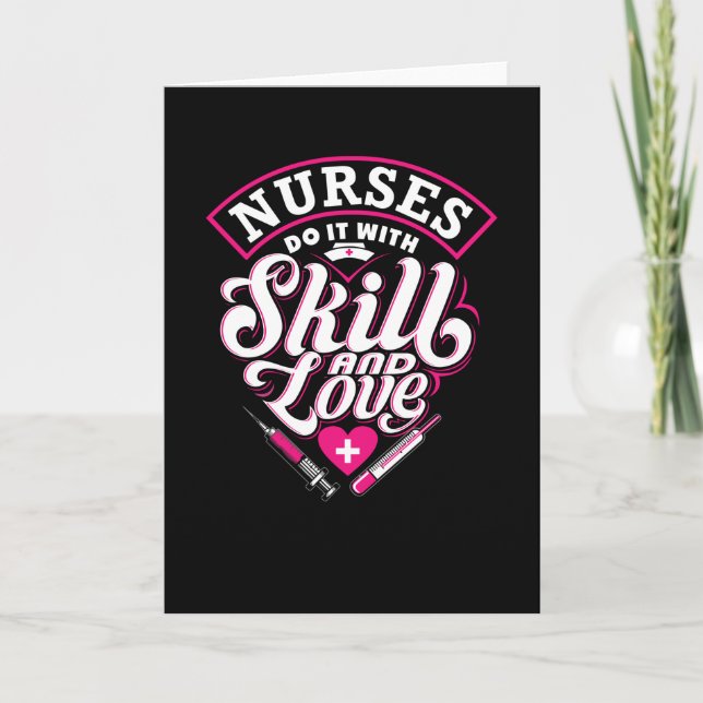 Do it with Skill and Love Card (Front)