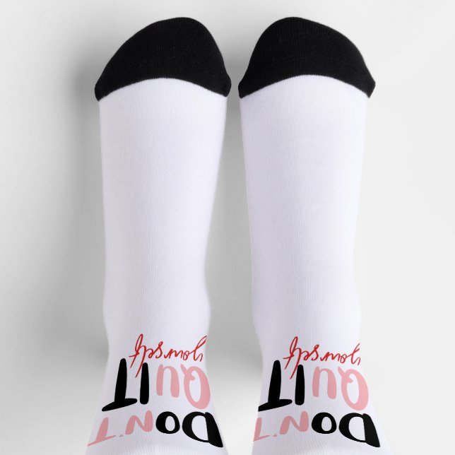 Do it Yourself Crew Socks (Top)