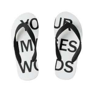 Do It Yourself -Flip Flops Kids Unisex All Ages Kid's Thongs