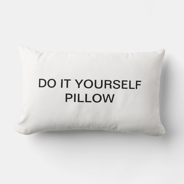 DO IT YOURSELF ~ Lumbar 13" x 21" Cushion (Front)