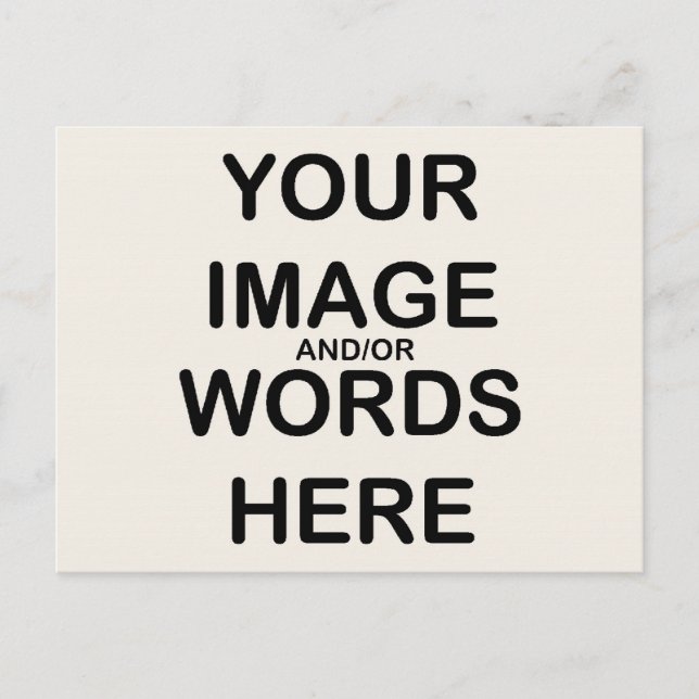 DO IT YOURSELF - Postcard / Invitation / RSVP (Front)