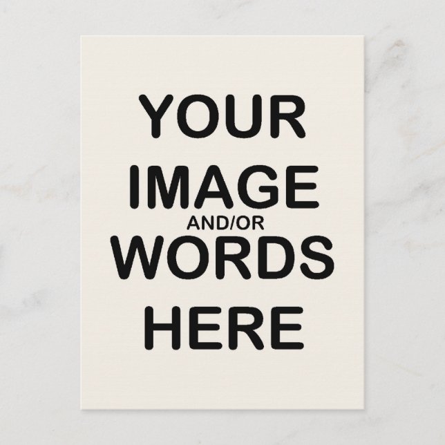 DO IT YOURSELF ~ Postcard / Thank You Cards (Front)