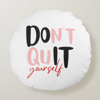 Do it Yourself Round Cushion