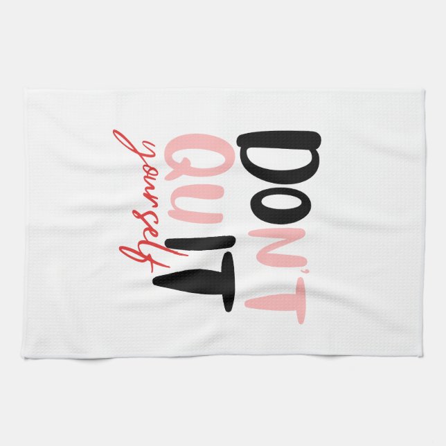 Do it Yourself Tea Towel (Horizontal)