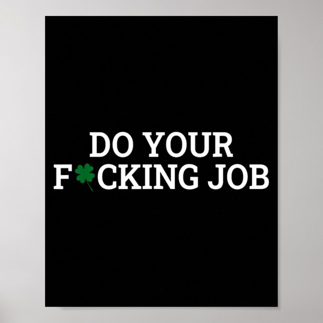Do Job Humor Poster (Front)
