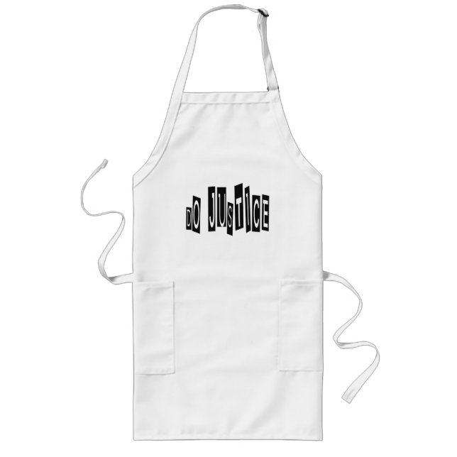 Do Justice Apron (Front)