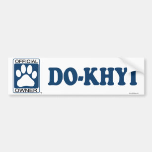 Do-Khyi Blue Bumper Sticker