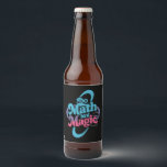 Do Math Not Magic Maths Lovers  Beer Bottle Label<br><div class="desc">Do Math Not Magic Maths Lovers</div>