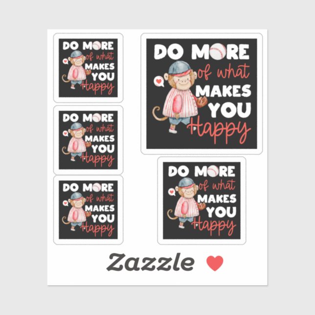 Do More of What Makes You Happy - Baseball (Sheet)