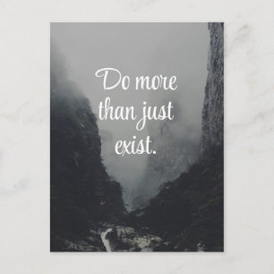 Do More Quote Postcard