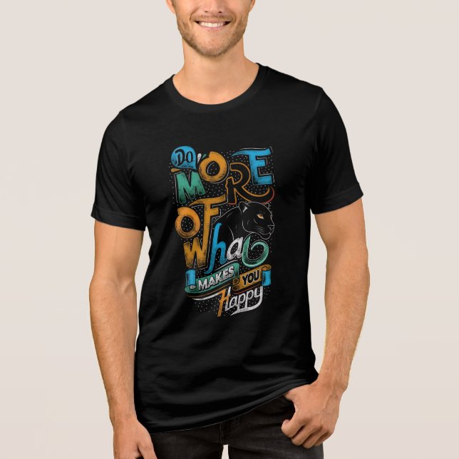 Do more  Tri-Blend shirt (Front)