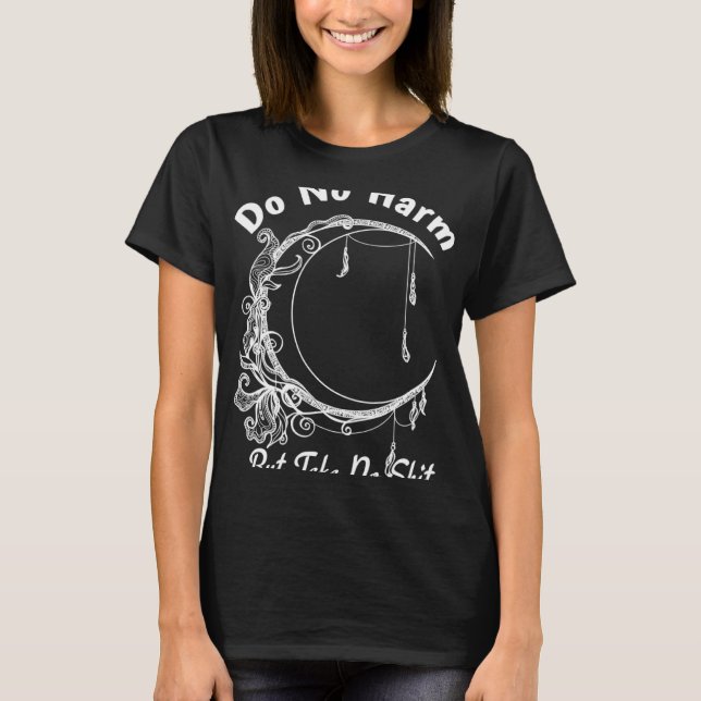 Do No Harm But Take No Aesthetic Tarot Aesthetic M T-Shirt (Front)