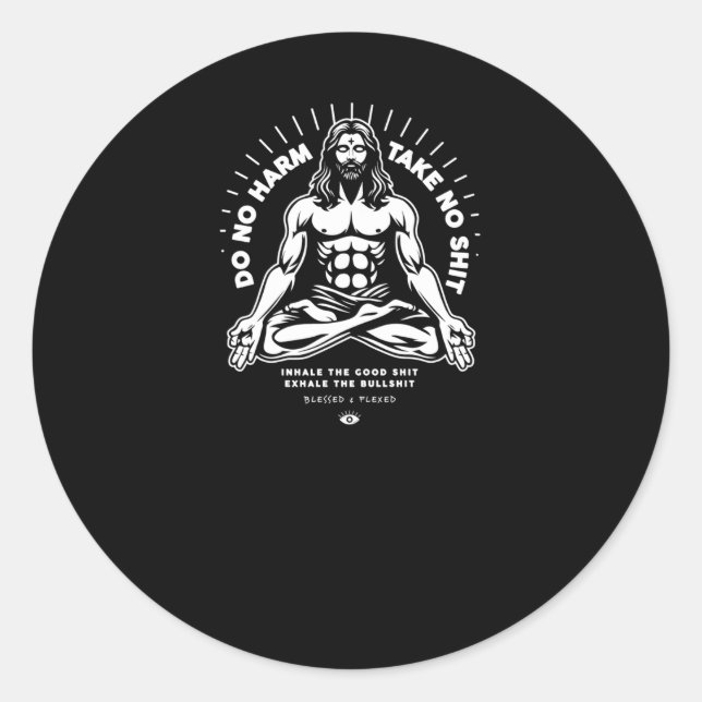 Do No Harm Sticker  (Front)