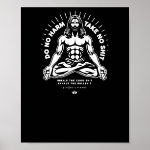 Do No Harm Sticker  Poster