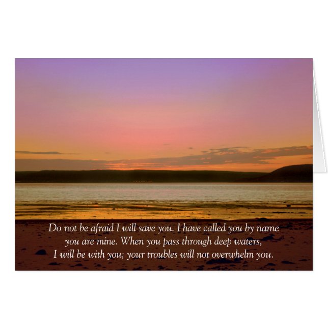 Do not be afraid (Front Horizontal)