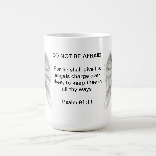 Do Not Be Afraid Mug (Center)