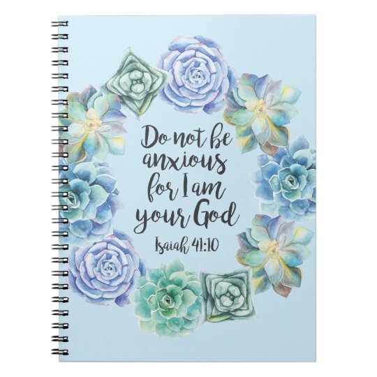 do not be anxious for i am your god