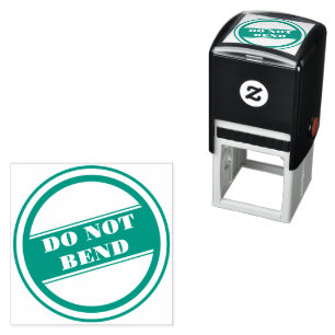 DO NOT BEND SELF-INKING STAMP