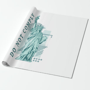 Do Not Comply Wrapping Paper